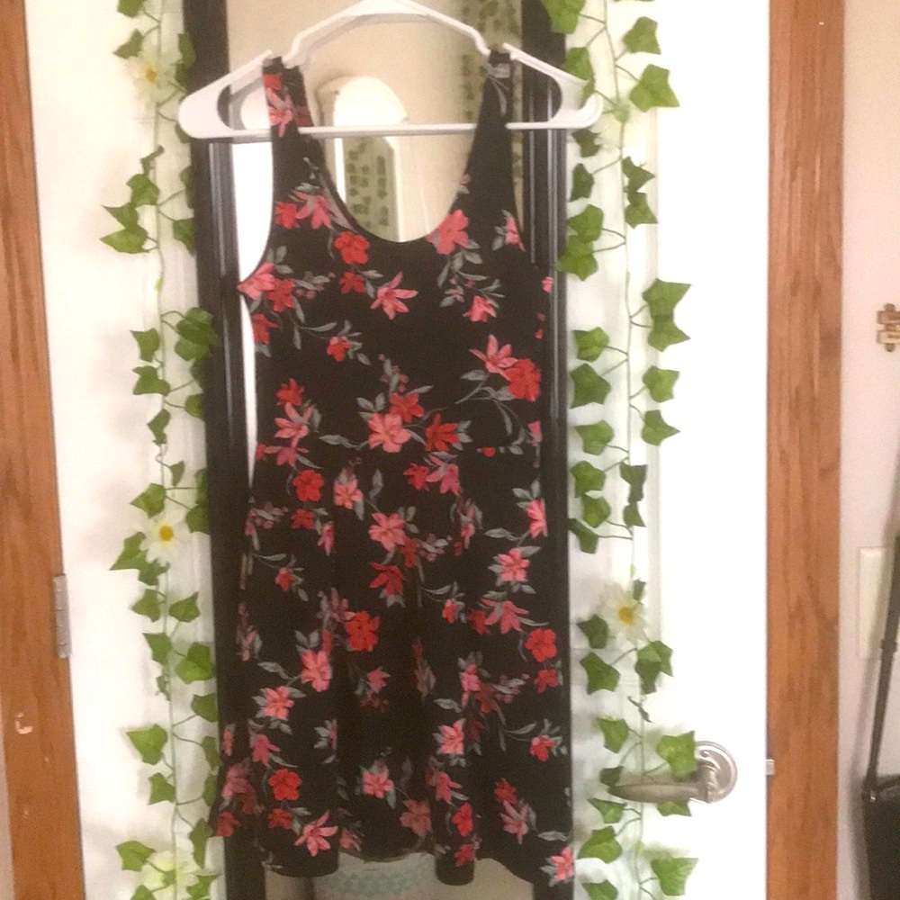 Floral mini dress